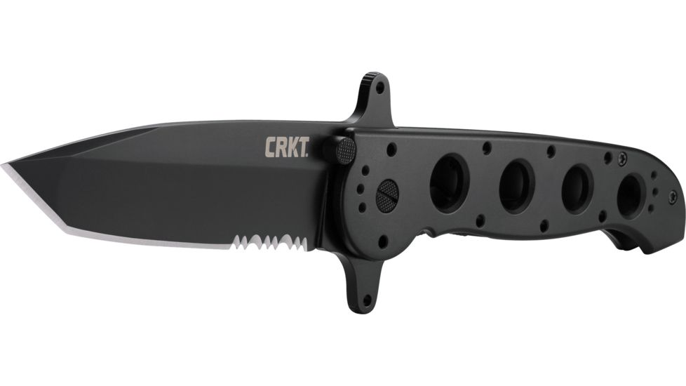 CRKT M16-14 Big Dog Special Forces Tanto Folding Knife, Triple Point Serrations, M16-14SF