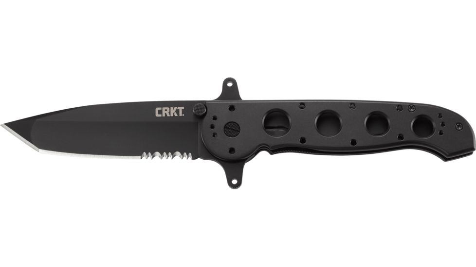 CRKT M16-14 Big Dog Special Forces Tanto Folding Knife, Triple Point Serrations, M16-14SF
