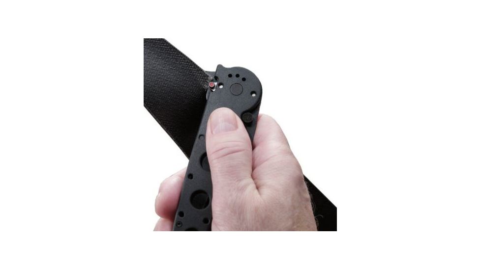 CRKT M16-14 Glass Filled Nylon Law Enforcement - Tanto, Triple-point Serrations, Black Glass Filled Nylon Handle, Lawks - M16-14ZLEKC