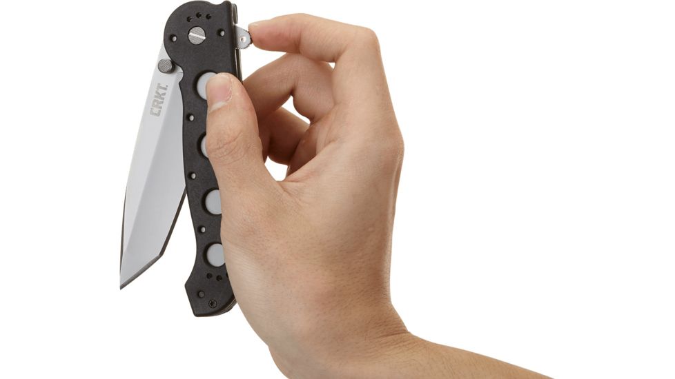 CRKT M16 Z Series Big Dog Tanto Folding Knife, Triple Point Combo Edge M16-14Z