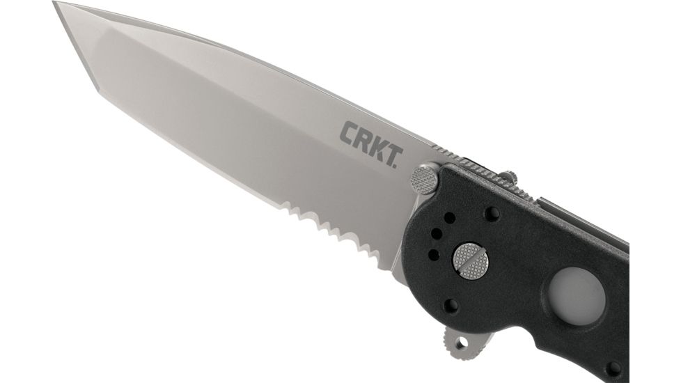 CRKT M16 Z Series Big Dog Tanto Folding Knife, Triple Point Combo Edge M16-14Z