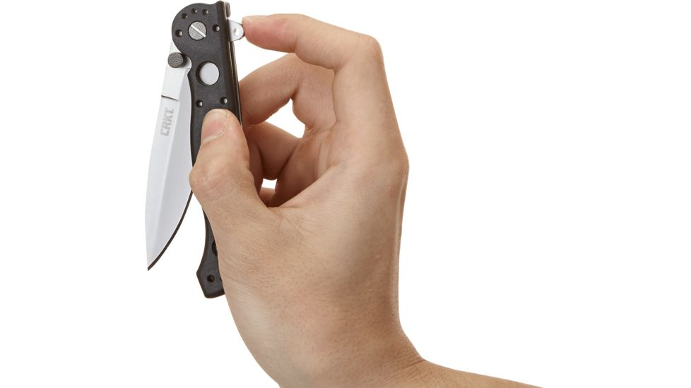 CRKT M16 Z Series Spear Point Folding Knife, Combo Edge, Triple Point Serrations, M16-13Z