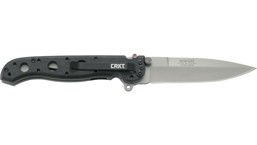 CRKT M16 Z Series Spear Point Folding Knife, Plain Edge M16-03Z
