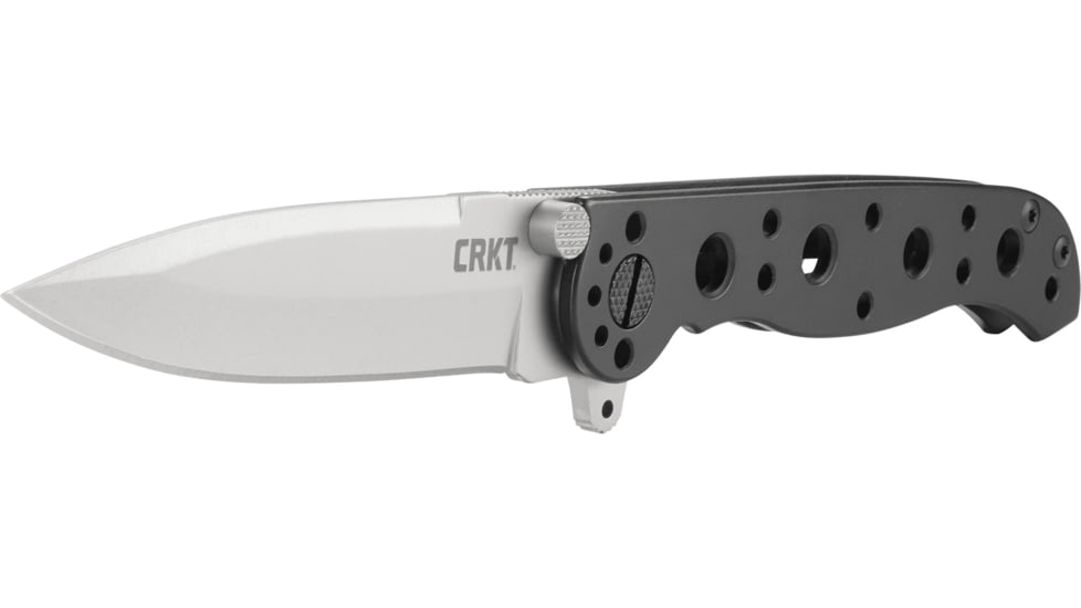 CRKT M1601-SS Carson EDC Stainless Steel Folding Knife, Bead-Blast Blade M16-01S