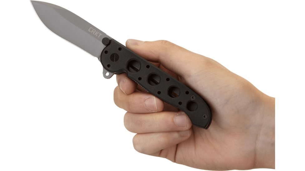 CRKT M21 EDC G10 Handle Folding Knife, Plain Edge M21-02G