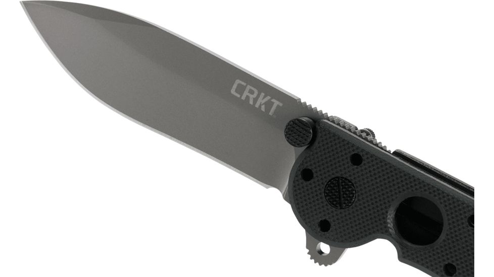 CRKT M21 EDC G10 Handle Folding Knife, Plain Edge M21-02G