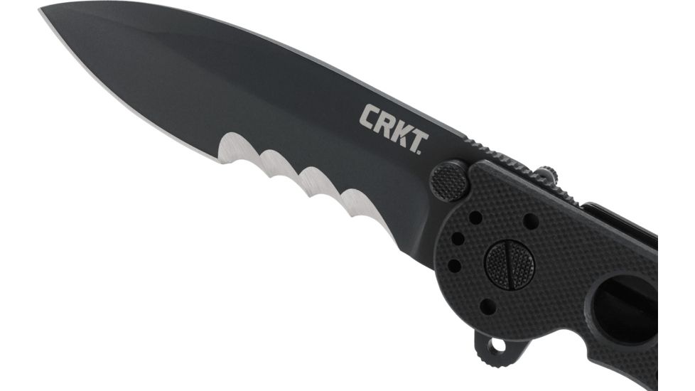CRKT M21 EDC G10 Handle Folding Knife, Veff Combo Edge M21-12G