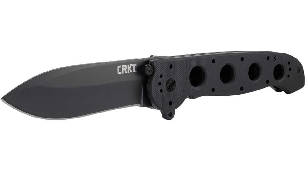 CRKT M21 G10 Handle Spear Point Folding Knife, Plain Edge M21-04G