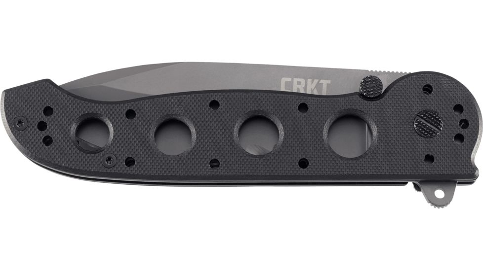 CRKT M21 G10 Handle Spear Point Folding Knife, Veff Combo Edge M21-14G