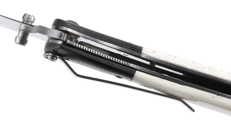 CRKT M4 EDC Folding Knife, Bone Scales, G10 Bolster M4-02