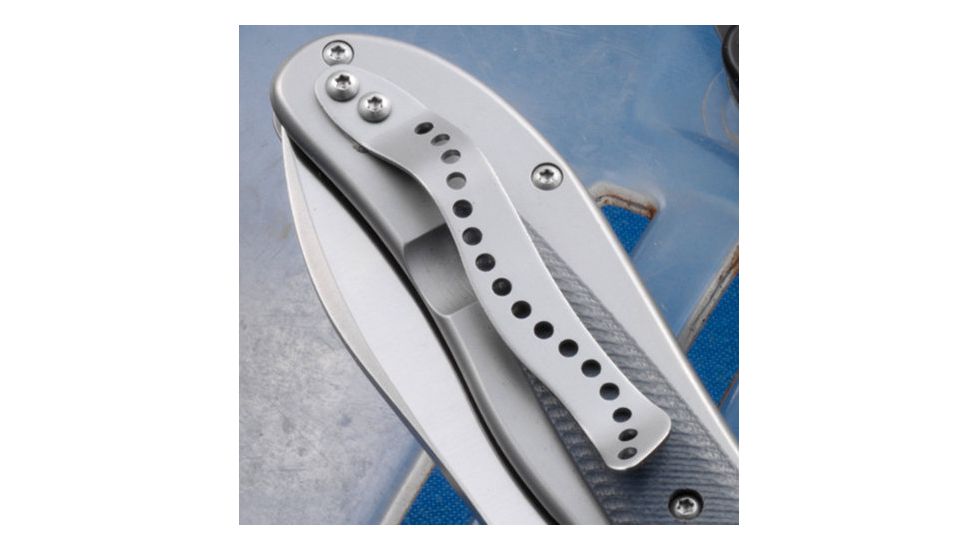 CRKT McGinnis notor, Gray G-10 Scales, Satin Blade, Plain CR1167
