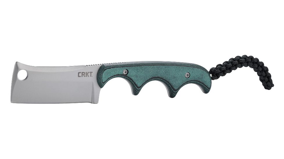 Crkt Minimalist Cleaver Neck Knife 2.13'' Plain Edge W/shth