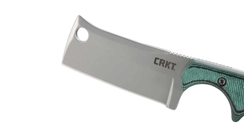 Crkt Minimalist Cleaver Neck Knife 2.13 Plain Edge W/shth
