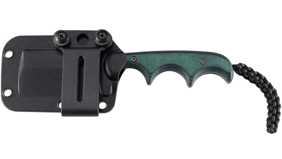 Crkt Minimalist Cleaver Neck Knife 2.13 Plain Edge W/shth