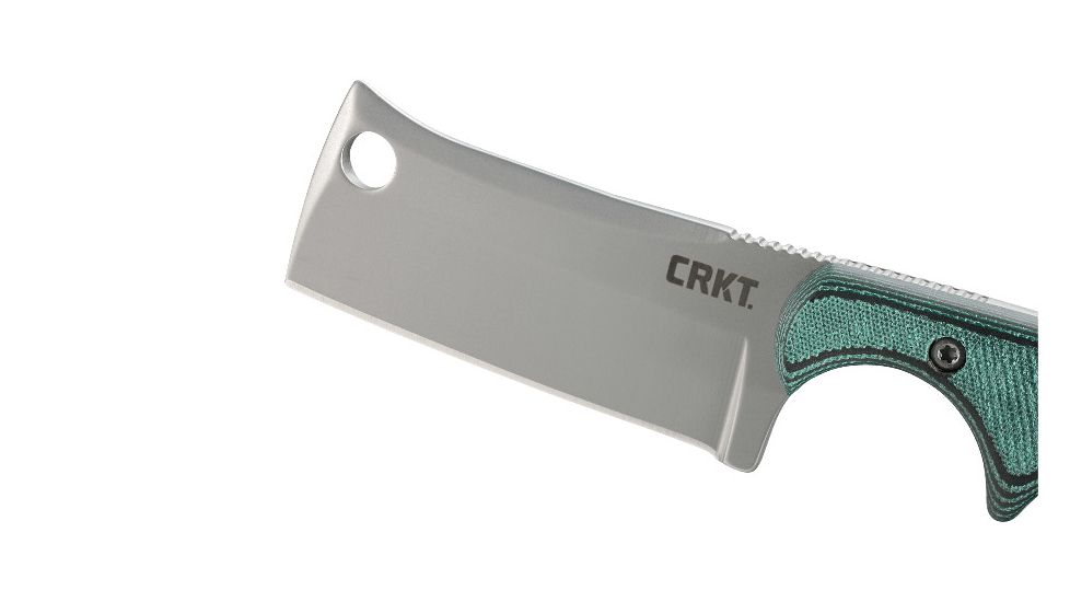 Crkt Minimalist Cleaver Neck Knife 2.13'' Plain Edge W/shth