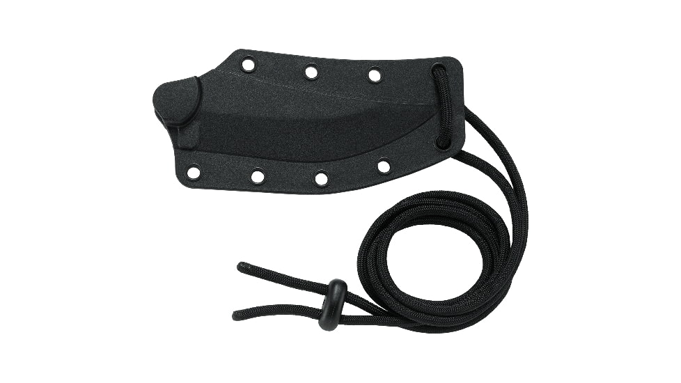 CRKT Minimalist Katana Fixed Knife, 3.56in, 8Cr13MoV Blade, Resin Infused Fiber Handle, Plain Edge w/Sheath, 2394