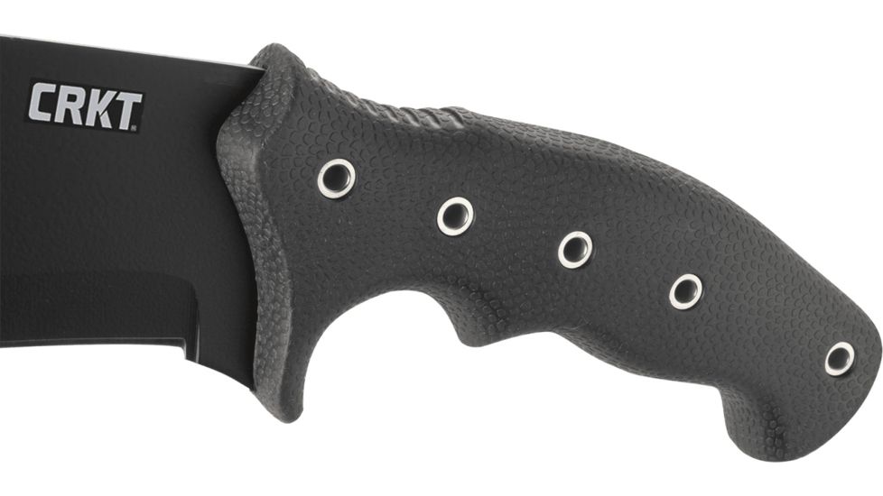 CRKT Onion Chanceinhell Machete - 12in. Plain Blade, Rubberized Textured Handle, Nylon Sheath K910KKP