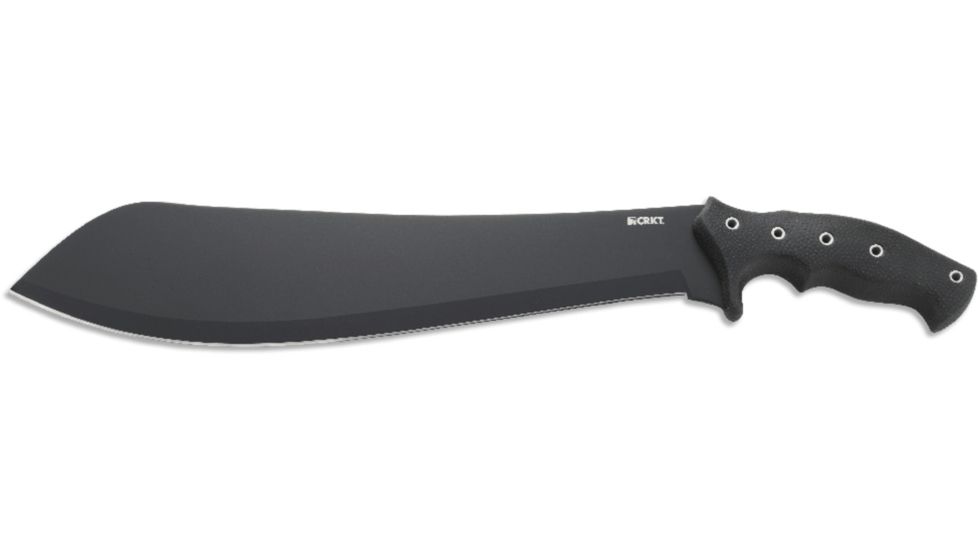 CRKT Onion Halfachance Parang - 14in. Plain Blade, Rubberized Textured Handle, Nylon Sheath K920KKP