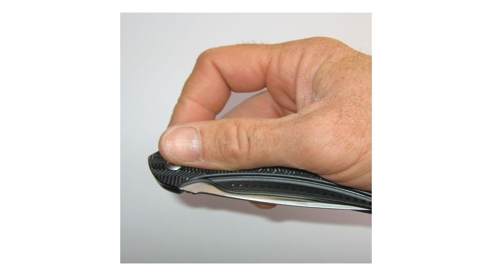 CRKT Onion Ripple, alum Handle, Plain Edge, Clam Pack CRK415KXPC