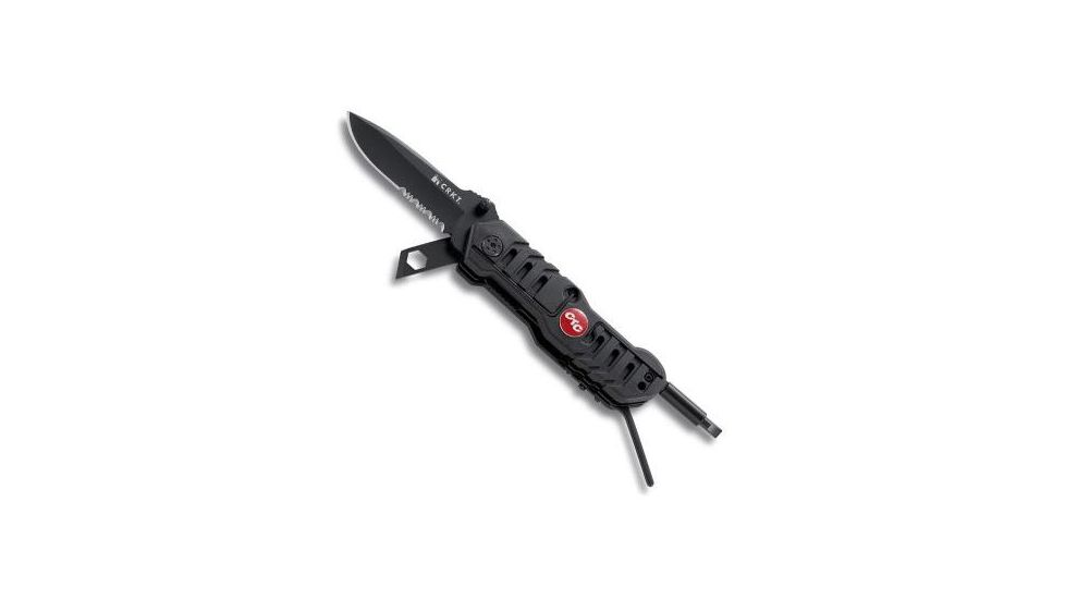 CRKT Picatinny Tool - 2.8in Blade, Ejection Pin, Scraper, Flat/Phillips Screwdrivers, Torx, Allen Wrenches 8975