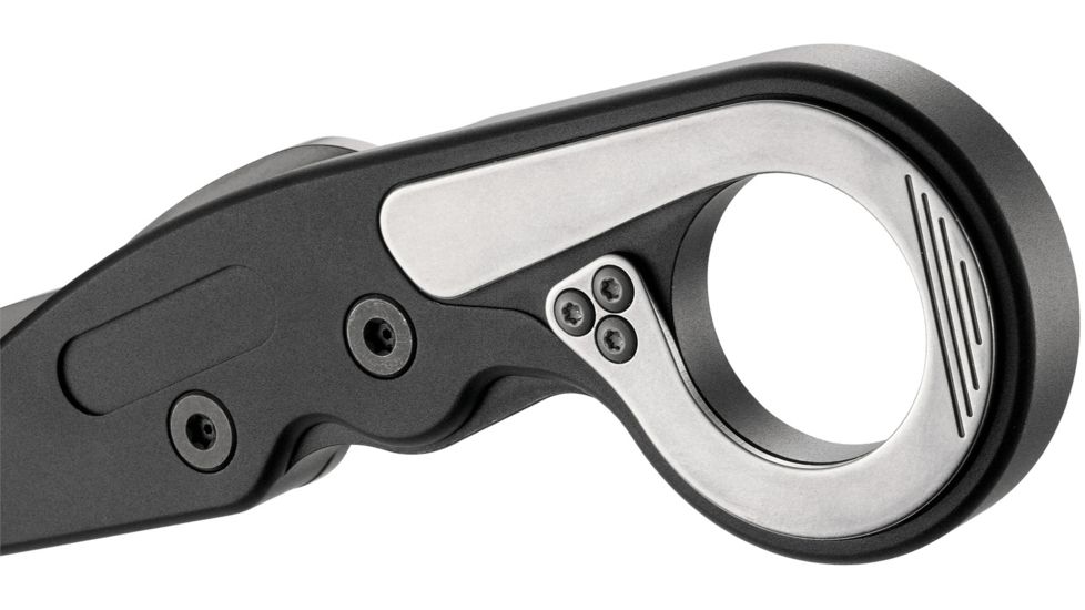 CRKT Provoke by Joe Caswell, Folding Karambit Knife, Kinematic Technology, 2.41 inch D2 Steel Blade, 6061 T6 Aluminum Handle, Black, 4040