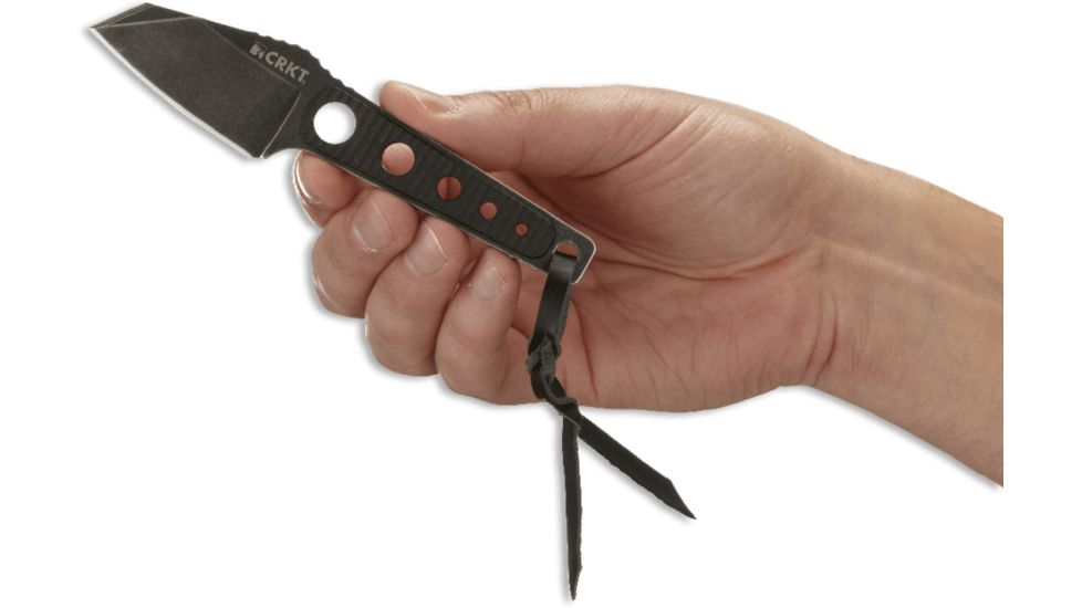 CRKT RMJ No Bother - 2.19in. Plain Blade, ABS Handle, Thermo Plastic Sheath w/ Molle Attachment 2741