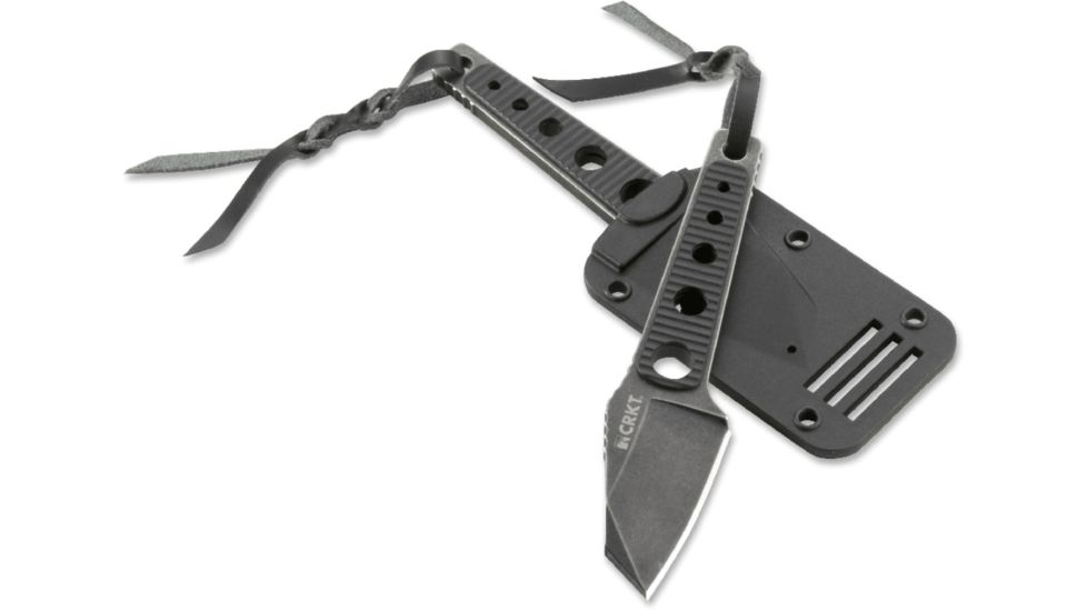 CRKT RMJ No Bother - 2.19in. Plain Blade, ABS Handle, Thermo Plastic Sheath w/ Molle Attachment 2741