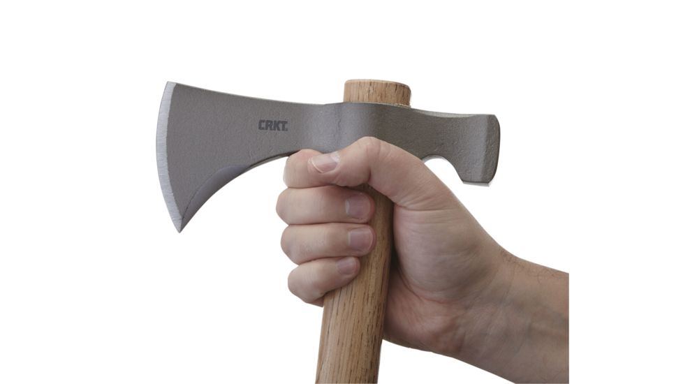 CRKT RMJ Woods Chogan T-Hawk - Axe Head Front, Hammer Back, Hickory Handle 2730