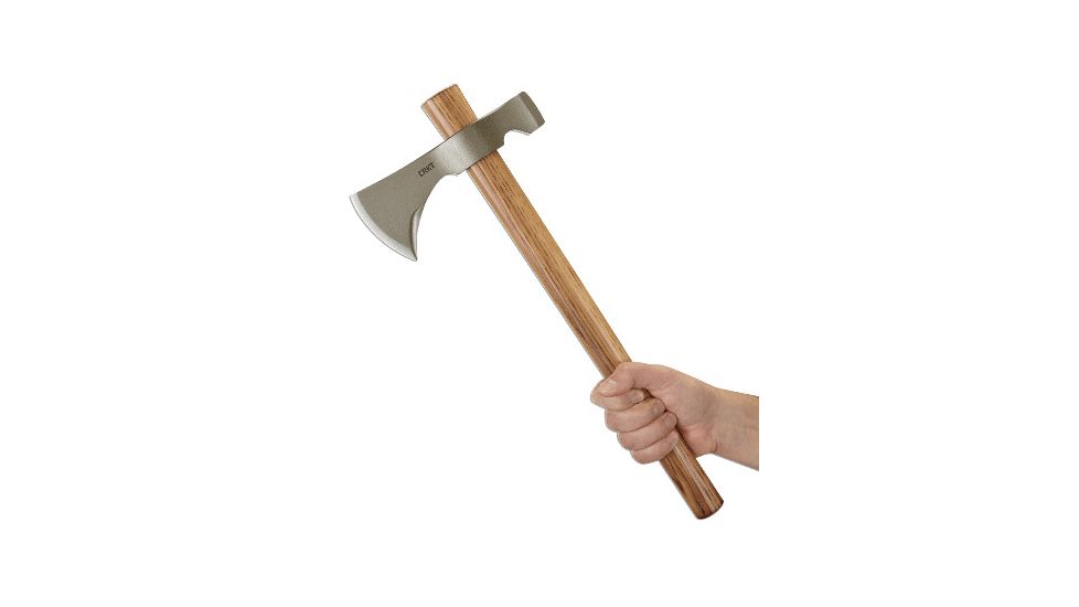 CRKT RMJ Woods Chogan T-Hawk - Axe Head Front, Hammer Back, Hickory Handle 2730