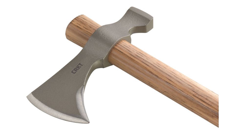 CRKT RMJ Woods Chogan T-Hawk - Axe Head Front, Hammer Back, Hickory Handle 2730