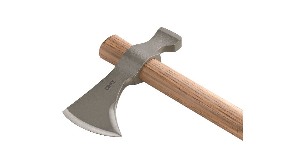 CRKT RMJ Woods Chogan T-Hawk - Axe Head Front, Hammer Back, Hickory Handle 2730