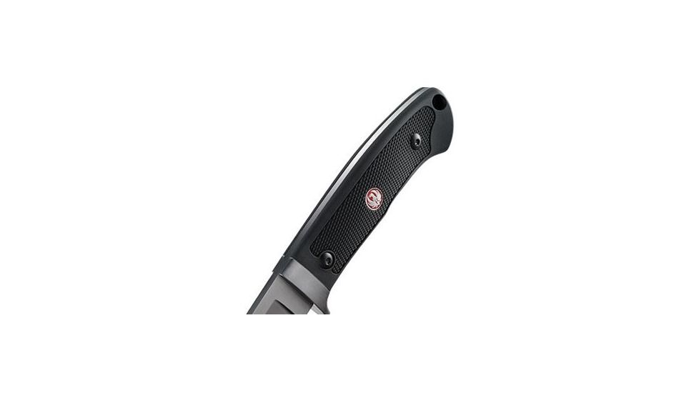 CRKT Ruger Knives ACCURATE Drop Point FULL TANG FIXED BLADE Blade Length 4.4 in, Black R2201
