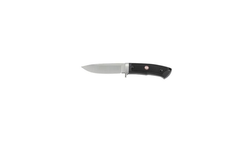 CRKT Ruger Knives ACCURATE Drop Point FULL TANG FIXED BLADE Blade Length 4.4 in, Black R2201