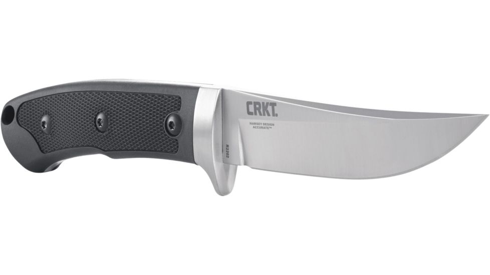 CRKT Ruger Knives by CRKT ACCURATE in Rising Point FULL TANG FIXED BLADE Blade Length 4.4 in, Black R2202