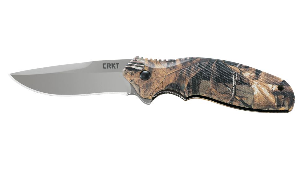 CRKT Shenanigan Camo by Onion Design Folding Knife, 3.25in Blade and RealTree Xtra Camo Handle K480CXP