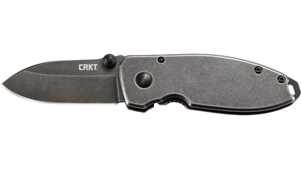 CRKT Squid Folding Knife with Black Stonewash Blade, Black 2490KS