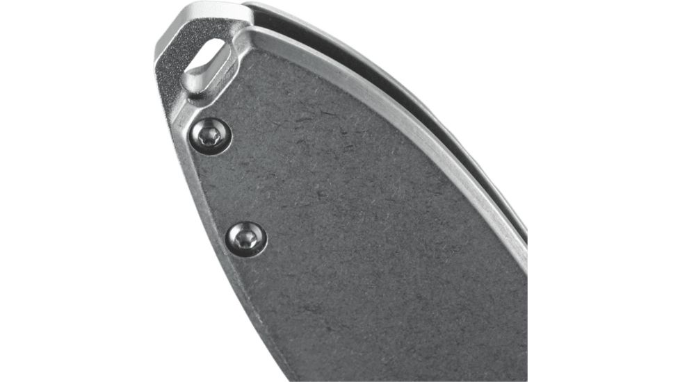 CRKT Squid Folding Knife with Stainless Steel Blade, Silver 2490