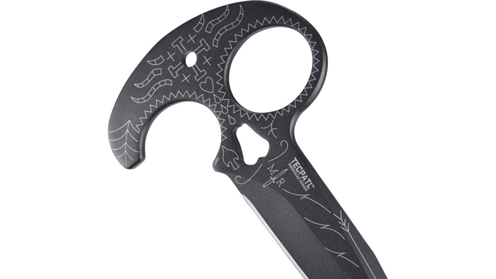 CRKT Tecpatl Fixed Blade Push Dagger, 2261, EDEMO1