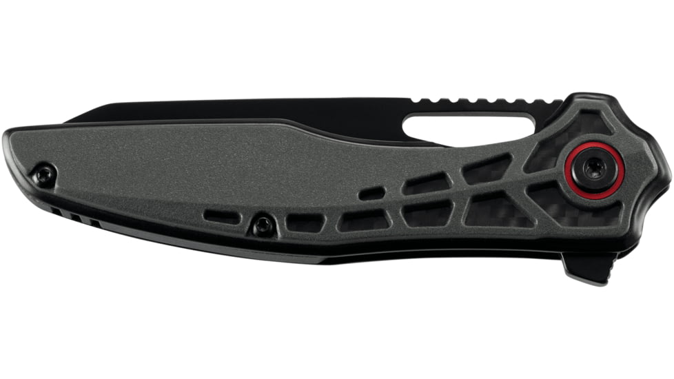 CRKT Thero, Designed By T.J. Schwarz in Boise, Folding Knife W/Liner Lock, 3.08in, Plain Edge, Oxide Finish, Glass Reinforced Nylon Handle, 6290