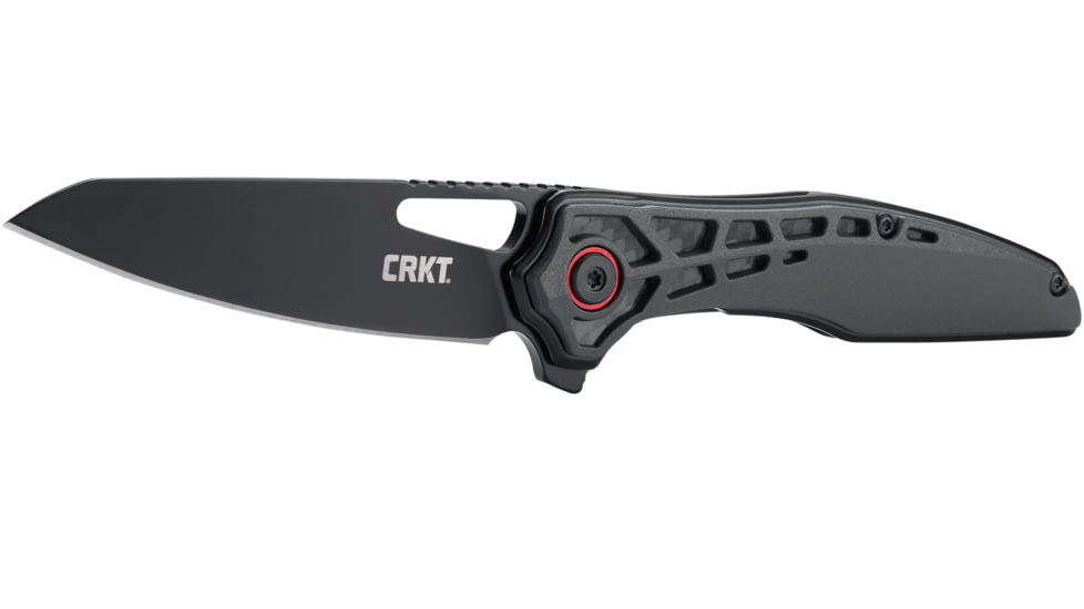 CRKT Thero, Designed By T.J. Schwarz in Boise, Folding Knife W/Liner Lock, 3.08in, Plain Edge, Oxide Finish, Glass Reinforced Nylon Handle, 6290