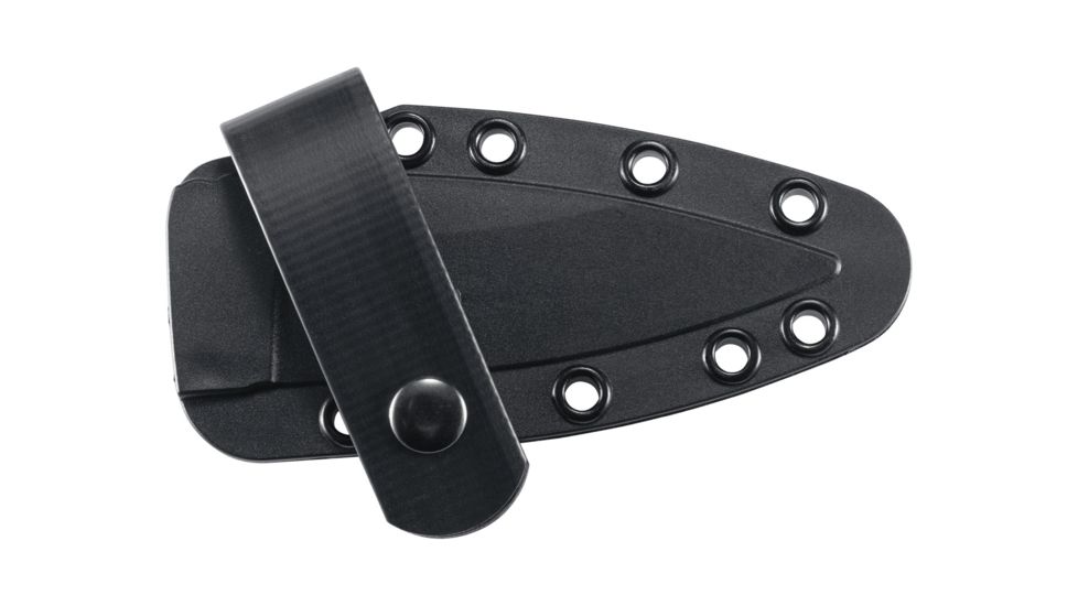 CRKT Utsidihi, Designed By Ryan Johnson Of Rmj Tactical in Chattanooga, Fixed Blade Knife W/Sheath, 3.5in, Plain Edge, Stonewash Finish, Nylon Cord Wrap, 2752