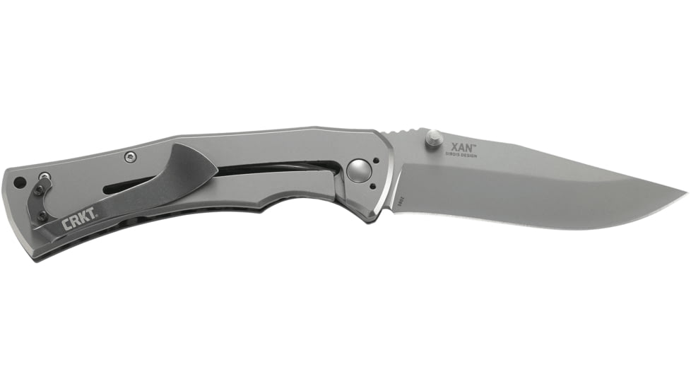 CRKT Xan Designed By Darrin William Sirois in Fayetteville, Folding Knife W/Frame Lock, 3.6in, Plain Edge, Bead Blast Finish,, 2085