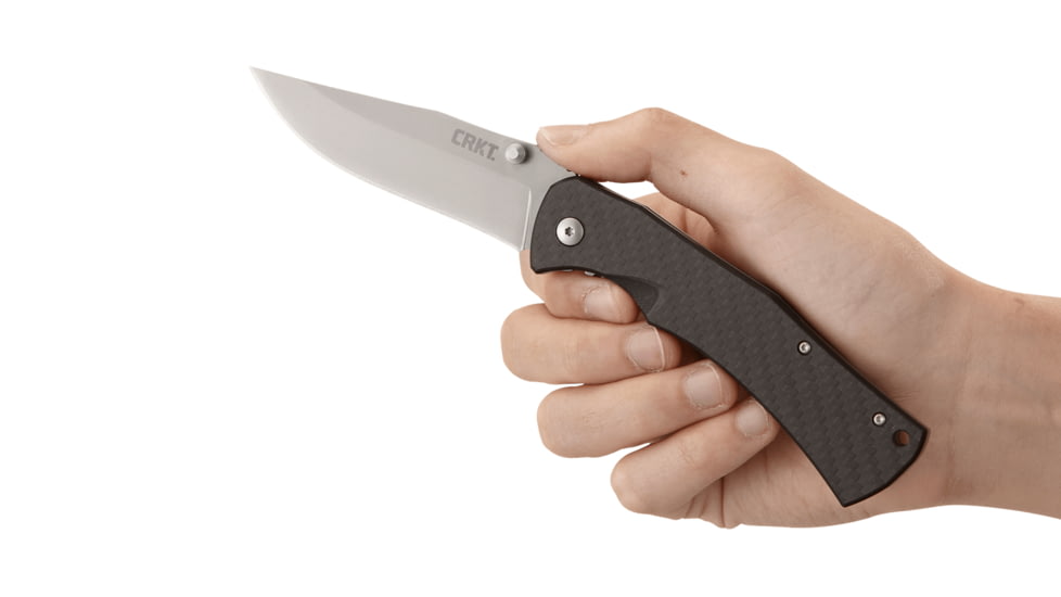 CRKT Xan Designed By Darrin William Sirois in Fayetteville, Folding Knife W/Frame Lock, 3.6in, Plain Edge, Bead Blast Finish,, 2085