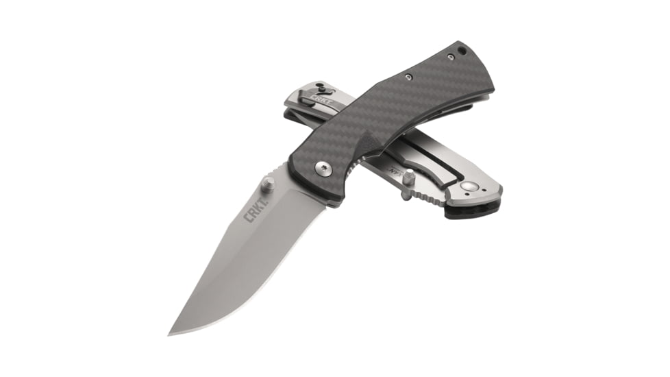CRKT Xan Designed By Darrin William Sirois in Fayetteville, Folding Knife W/Frame Lock, 3.6in, Plain Edge, Bead Blast Finish,, 2085
