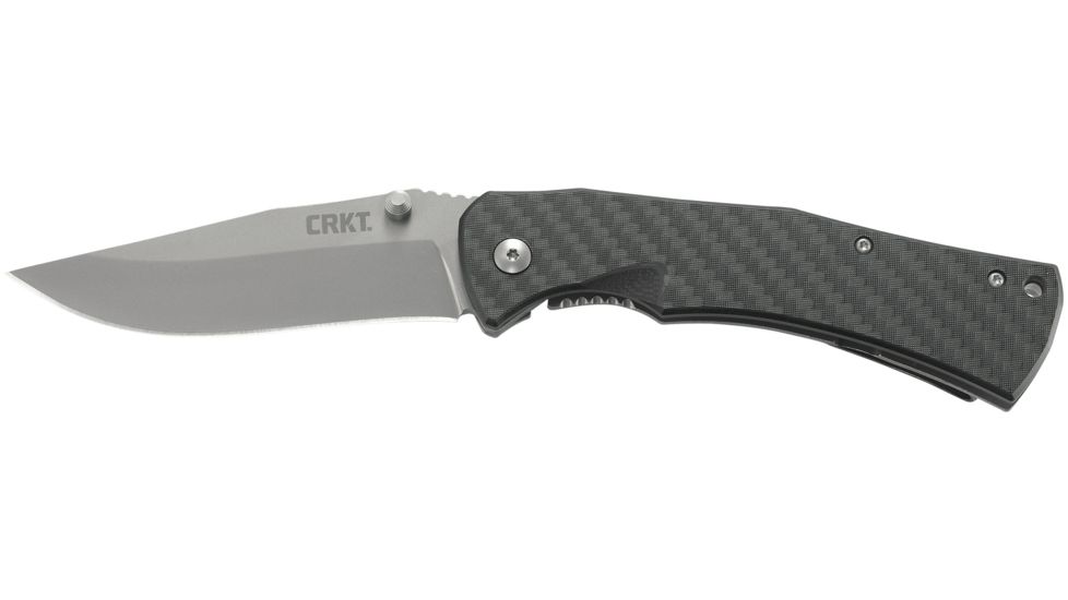 CRKT Xan Designed By Darrin William Sirois in Fayetteville, Folding Knife W/Frame Lock, 3.6in, Plain Edge, Bead Blast Finish,, 2085