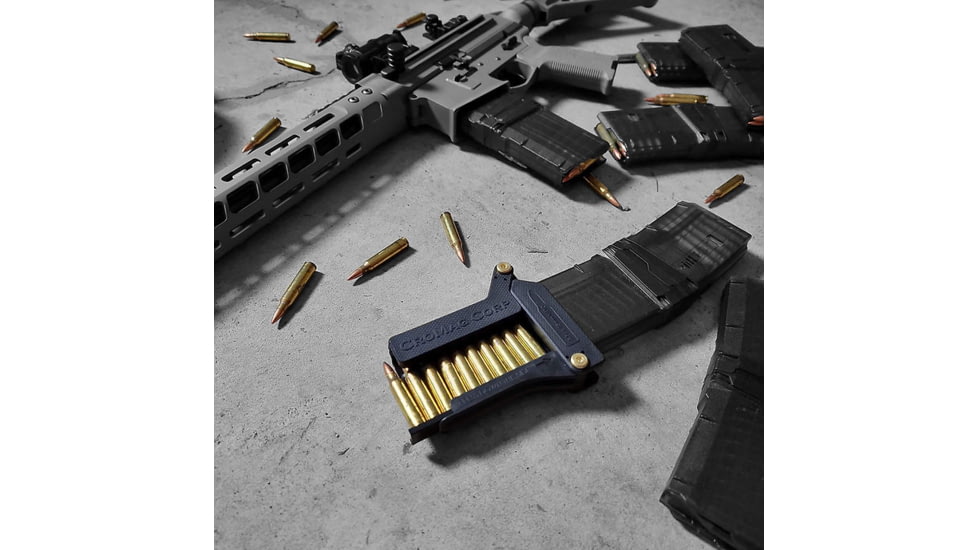 CroMag Industries Corp MagRipper .223 Rem/5.56x45mm NATO/300 Blackout Speedloader, Black, 161606