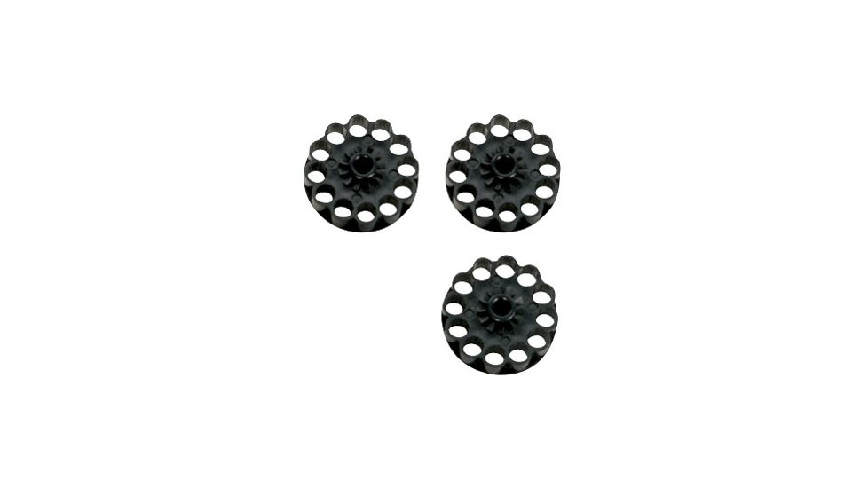 Crosman 1077 12 Round Speedloader Kit, .177 Pellet, 3 Pack, Plastic, 0413