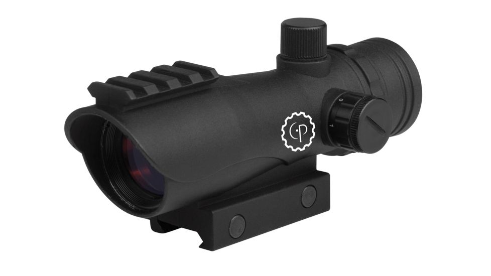 CenterPoint 1x30mm Large Battle Reflex Red Dot Sight, Black, 72607