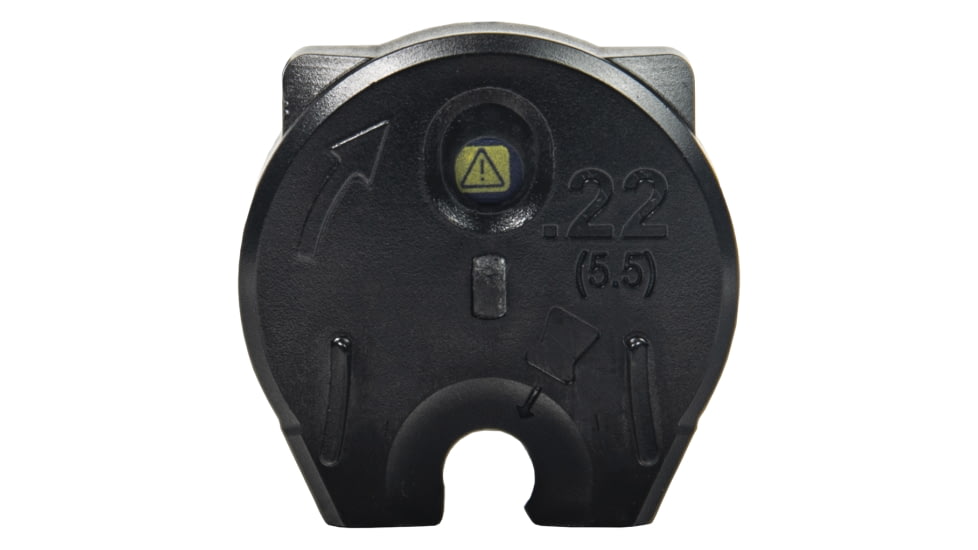 Crosman .22 Caliber Mag-Fire Magazine, 10 Rounds, Black, 10, CMSM2