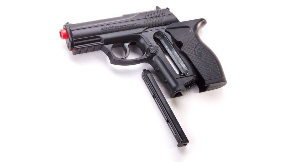 Crosman Air Mag C11 6mm CO2 Powered, Semi-automatic Pistol, Black, SAMC11